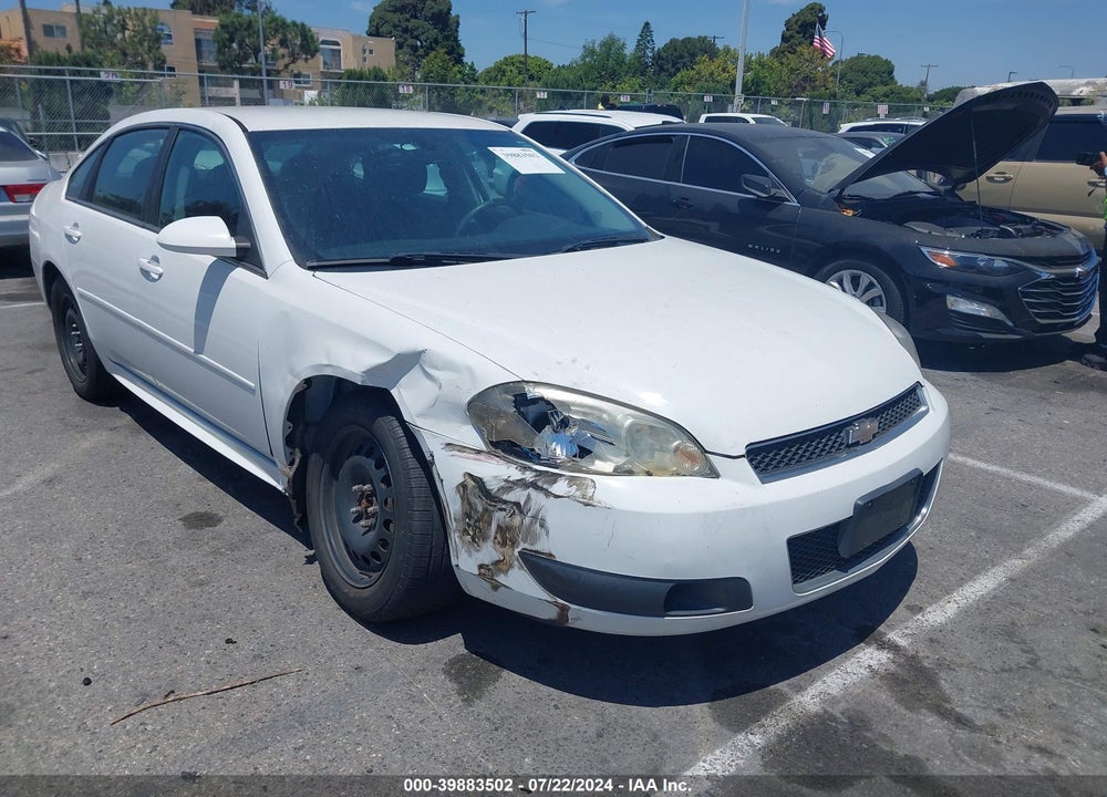 2012 CHEVROLET IMPALA POLICE VIN: 2G1WD5E3XC1157471