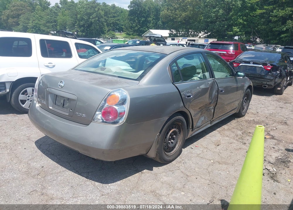 2003 NISSAN ALTIMA 2.5 S VIN: 1N4AL11D33C131435