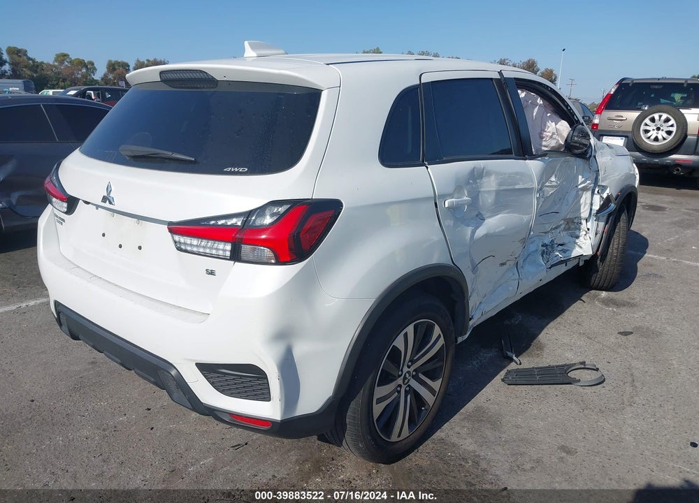 2021 MITSUBISHI OUTLANDER SPORT 2.0 BE AWC/2.0 ES AWC/2.0 LE AWC/2.0 SE AWC VIN: JA4ARUAU4MU026273