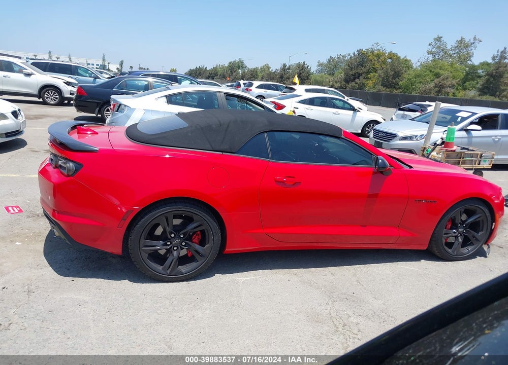 2020 CHEVROLET CAMARO RWD 2SS VIN: 1G1FH3D75L0143969