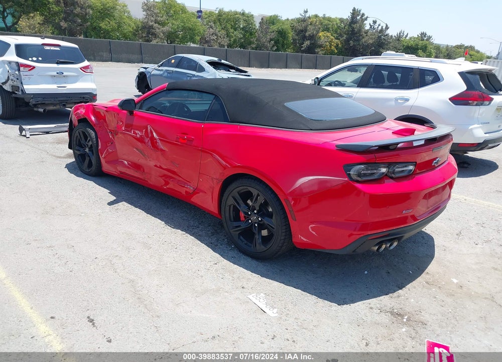 2020 CHEVROLET CAMARO RWD 2SS VIN: 1G1FH3D75L0143969