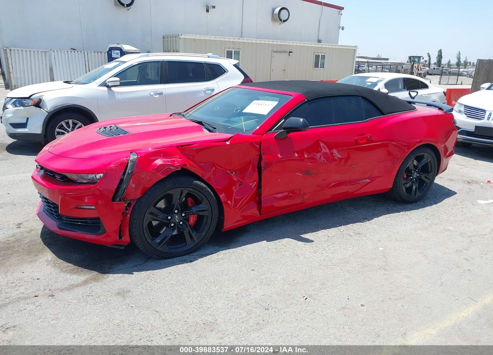 2020 CHEVROLET CAMARO RWD 2SS VIN: 1G1FH3D75L0143969