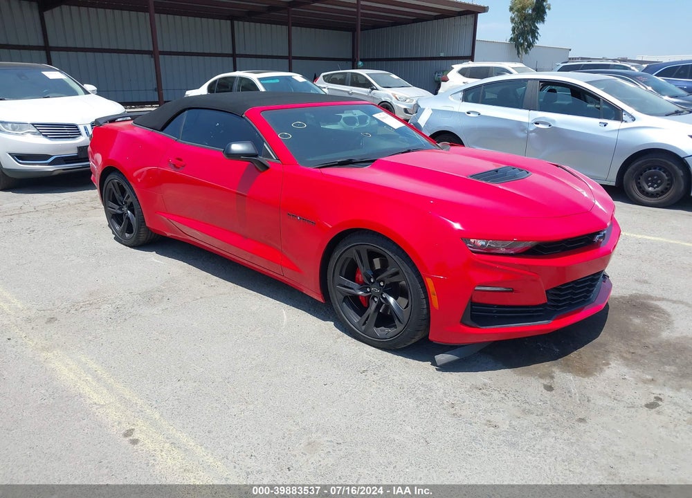 2020 CHEVROLET CAMARO RWD 2SS VIN: 1G1FH3D75L0143969
