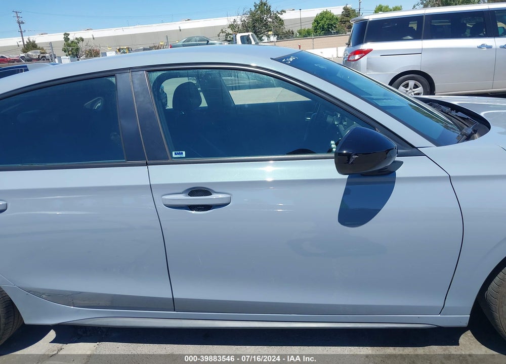 2022 HONDA CIVIC SPORT VIN: 19XFL2H89NE015926