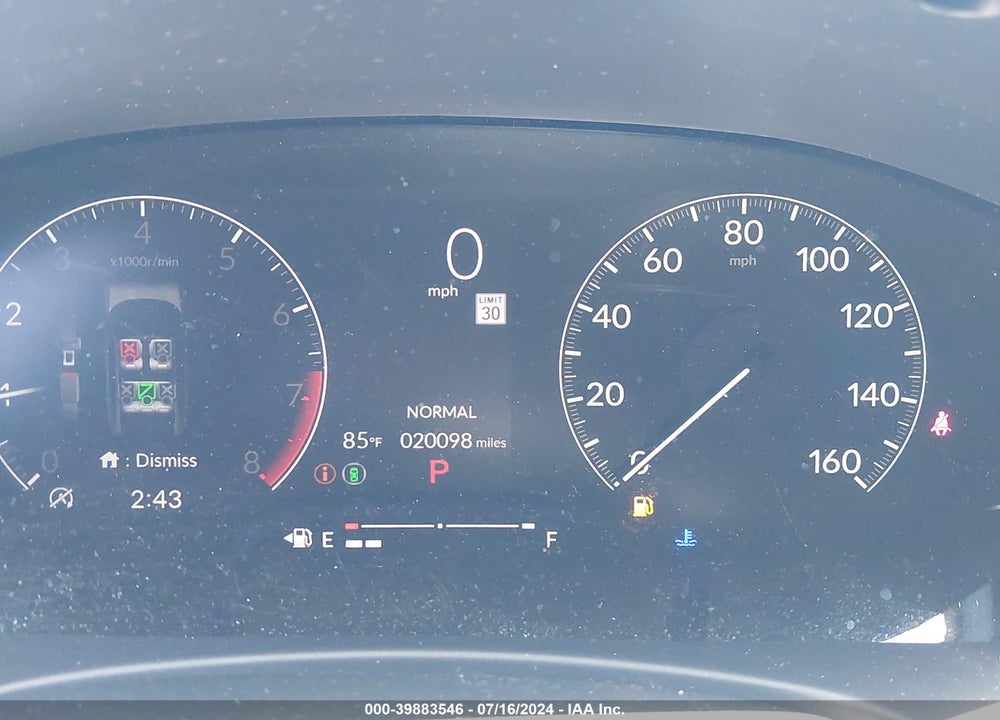 2022 HONDA CIVIC SPORT VIN: 19XFL2H89NE015926