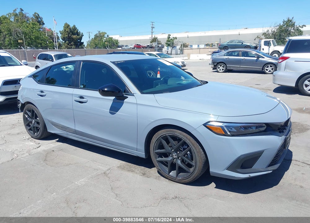 2022 HONDA CIVIC SPORT VIN: 19XFL2H89NE015926