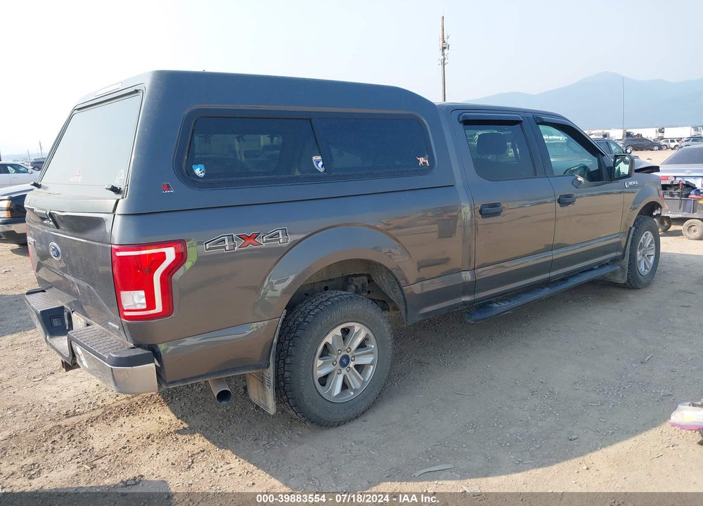 2016 FORD F-150 XLT VIN: 1FTFW1EFXGKD68003
