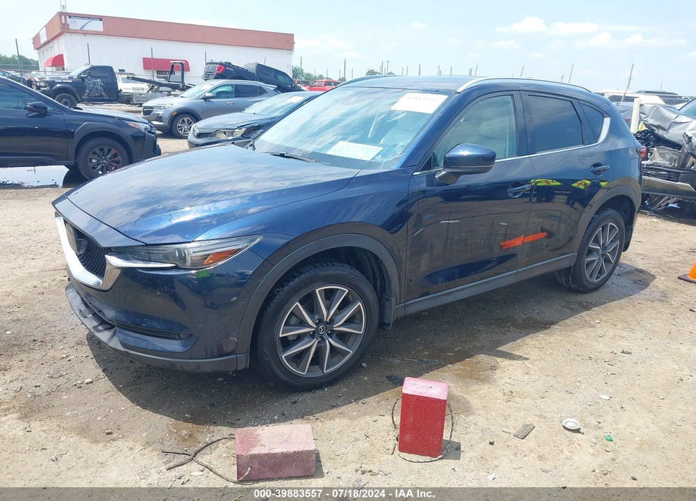2018 MAZDA CX-5 GRAND TOURING VIN: JM3KFBDM7J0345566