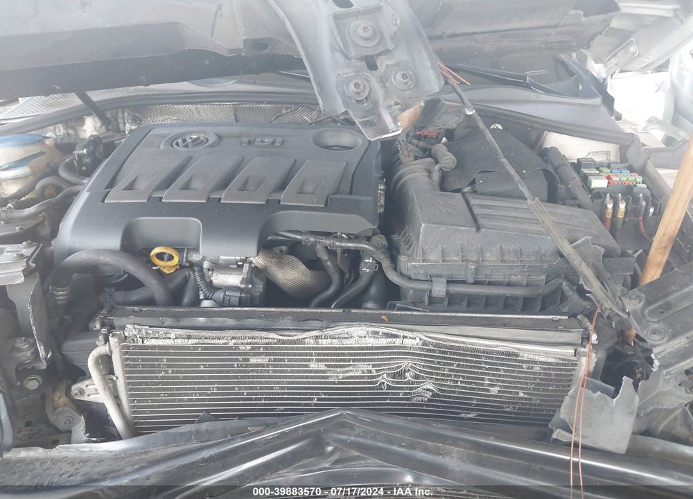 2014 VOLKSWAGEN PASSAT 2.0L TDI SEL PREMIUM VIN: 1VWCN7A36EC034785