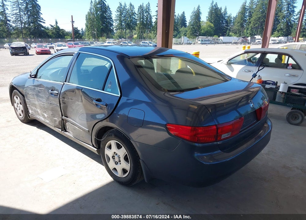 2005 HONDA ACCORD 2.4 LX VIN: 1HGCM564X5A166036