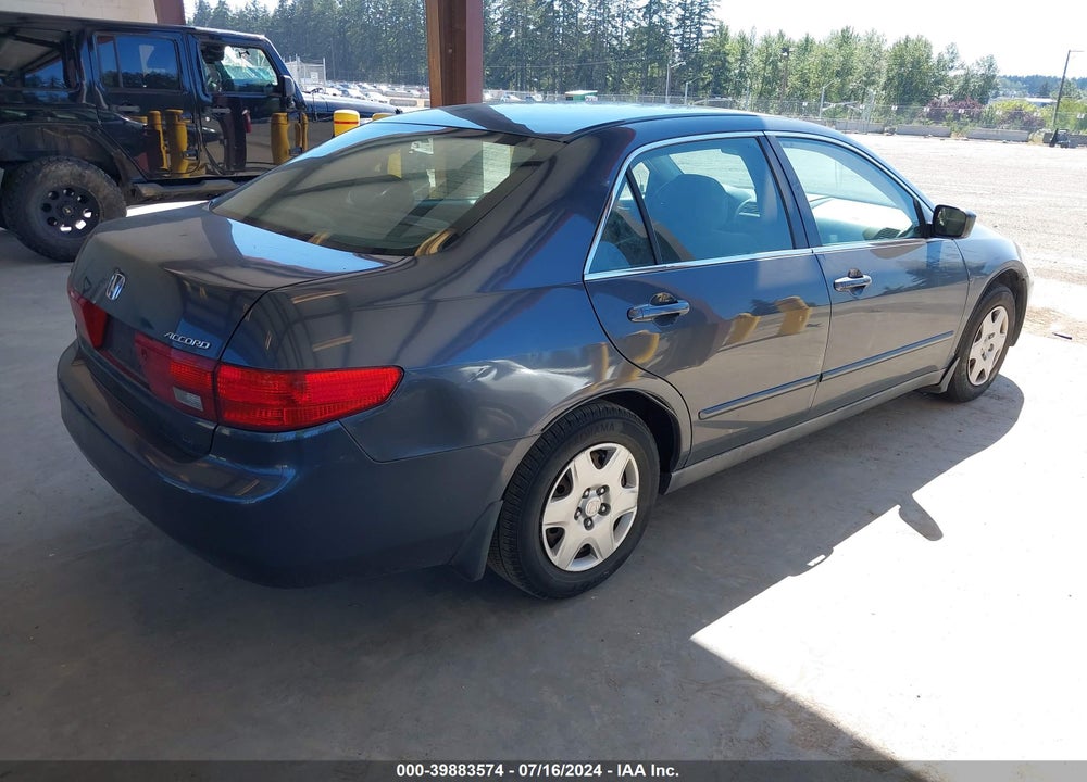 2005 HONDA ACCORD 2.4 LX VIN: 1HGCM564X5A166036