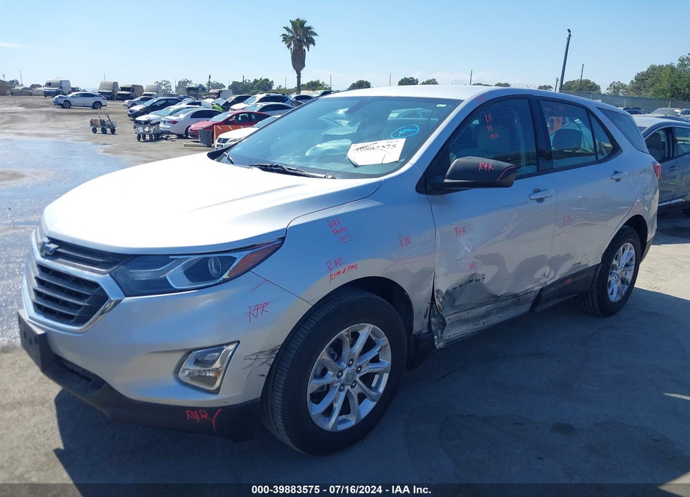 2019 CHEVROLET EQUINOX LS VIN: 3GNAXHEV7KS680758