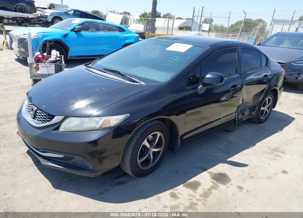 2013 HONDA CIVIC LX VIN: 2HGFB2F52DH523803