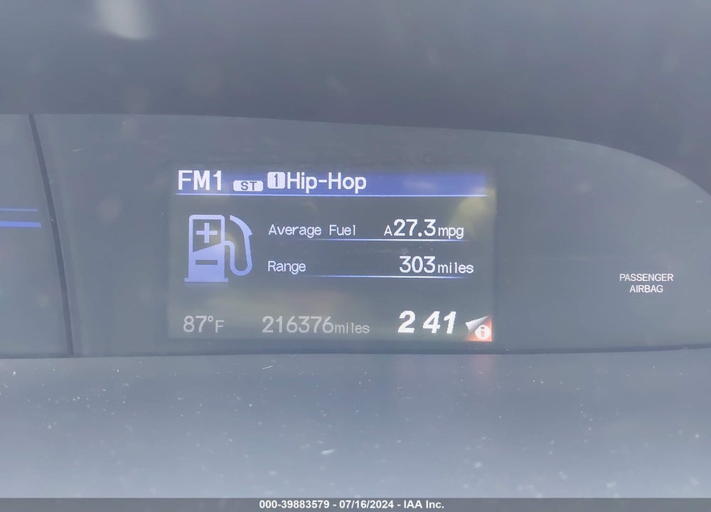 2013 HONDA CIVIC LX VIN: 2HGFB2F52DH523803