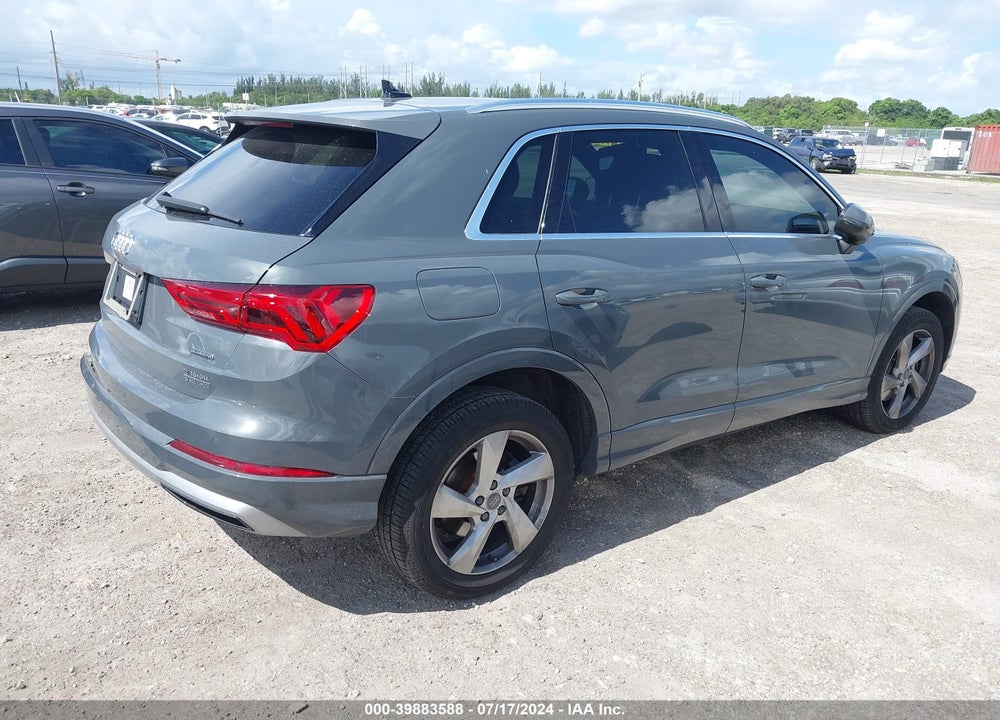 2020 AUDI Q3 PREMIUM 45 TFSI QUATTRO TIPTRONIC VIN: WA1AECF32L1001751