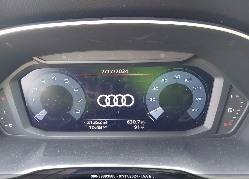 2020 AUDI Q3 PREMIUM 45 TFSI QUATTRO TIPTRONIC VIN: WA1AECF32L1001751