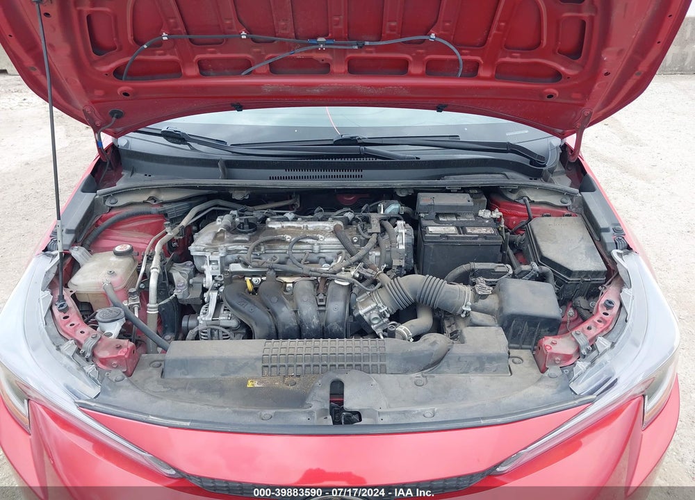 2021 TOYOTA COROLLA LE VIN: JTDEPMAE7MJ147855