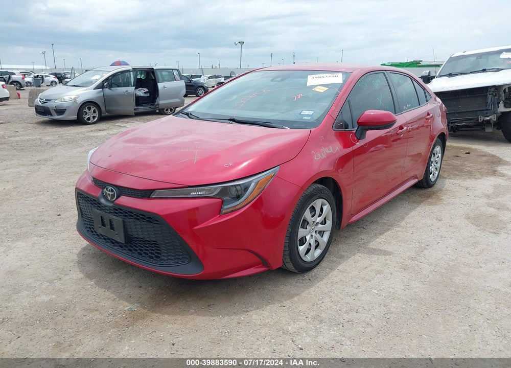 2021 TOYOTA COROLLA LE VIN: JTDEPMAE7MJ147855