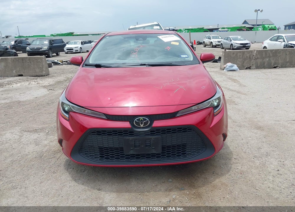 2021 TOYOTA COROLLA LE VIN: JTDEPMAE7MJ147855