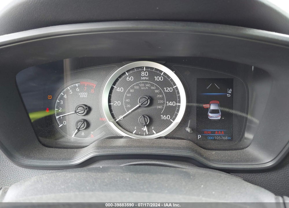 2021 TOYOTA COROLLA LE VIN: JTDEPMAE7MJ147855