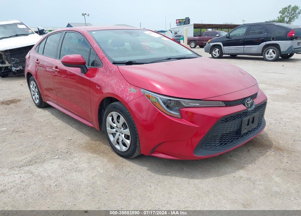 2021 TOYOTA COROLLA LE VIN: JTDEPMAE7MJ147855