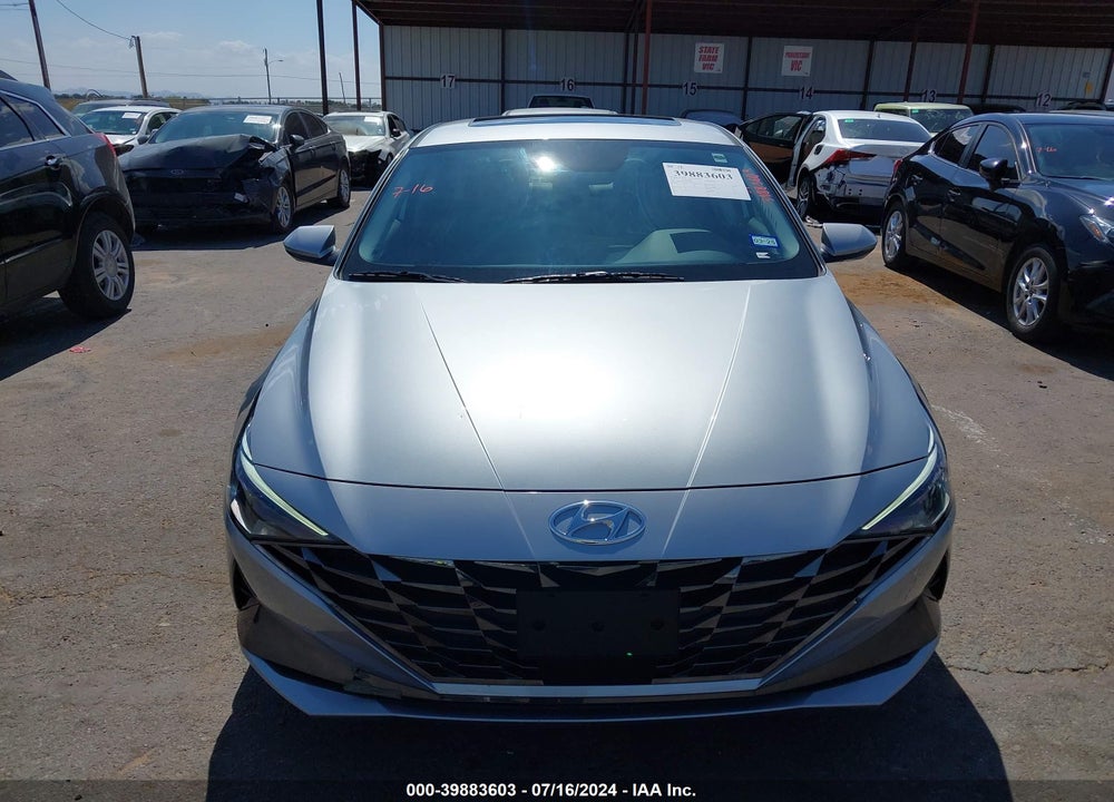 2023 HYUNDAI ELANTRA LIMITED VIN: 5NPLP4AG1PH108698