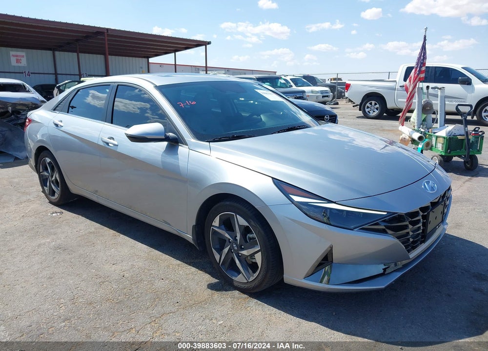 2023 HYUNDAI ELANTRA LIMITED VIN: 5NPLP4AG1PH108698