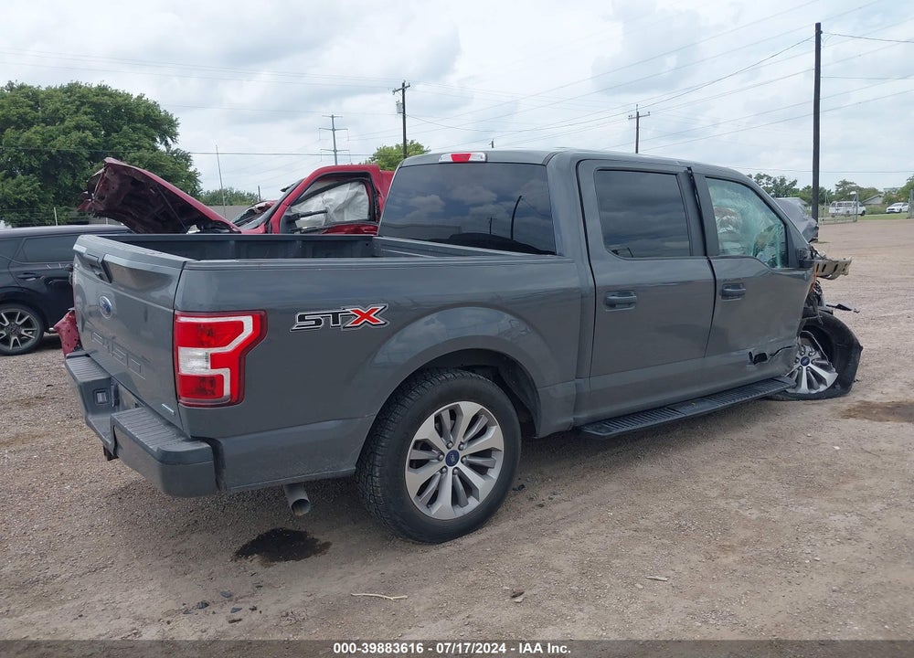 2018 FORD F-150 XL VIN: 1FTEW1CP5JFD85251