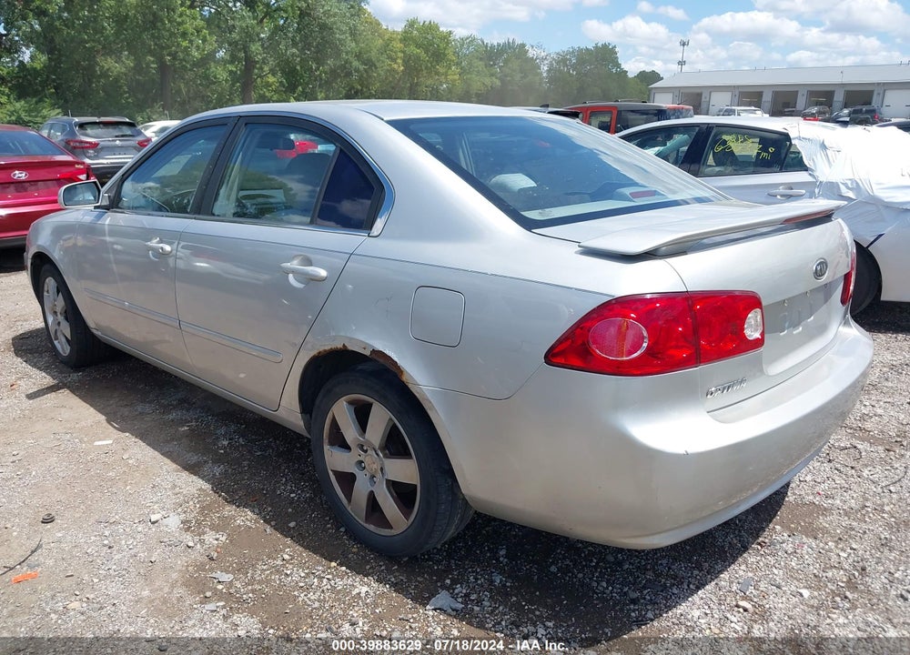2008 KIA OPTIMA LX VIN: KNAGE123185231580