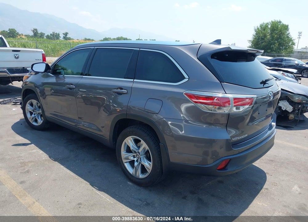 2016 TOYOTA HIGHLANDER LIMITED V6 VIN: 5TDDKRFH3GS336018