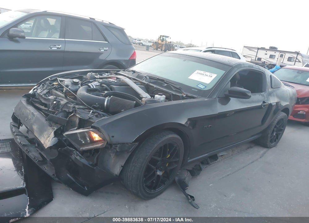 2011 FORD MUSTANG GT PREMIUM VIN: 1ZVBP8CF7B5106838