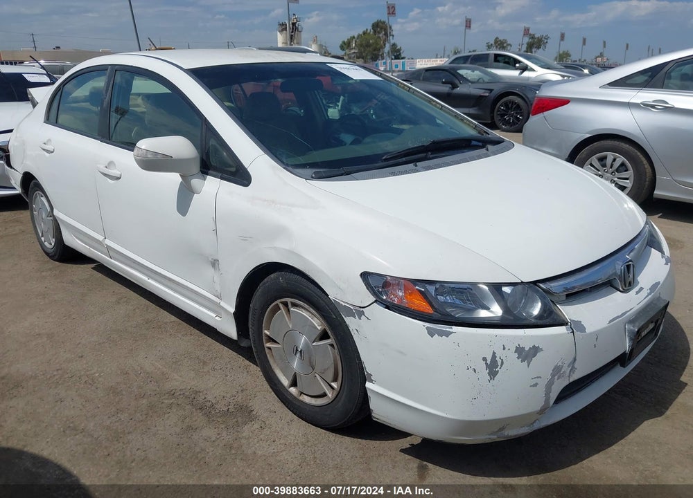 2007 HONDA CIVIC HYBRID VIN: JHMFA36287S017434