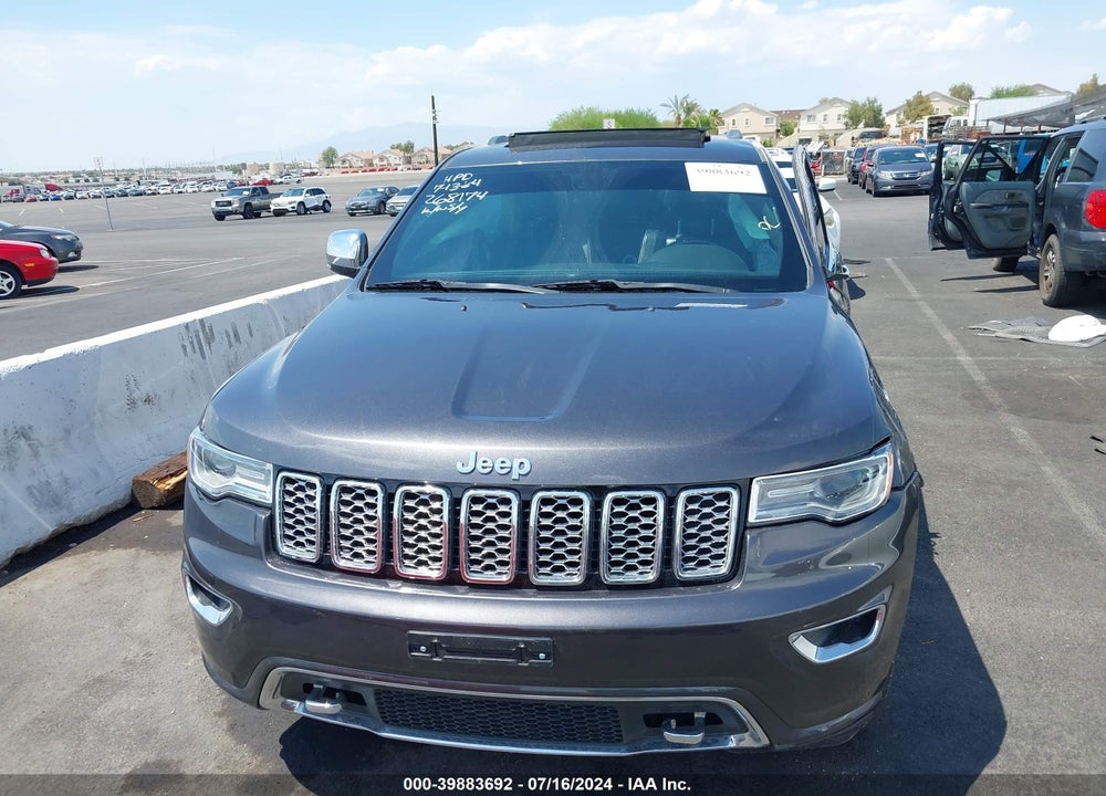 2019 JEEP GRAND CHEROKEE OVERLAND 4X2 VIN: 1C4RJECG8KC556147