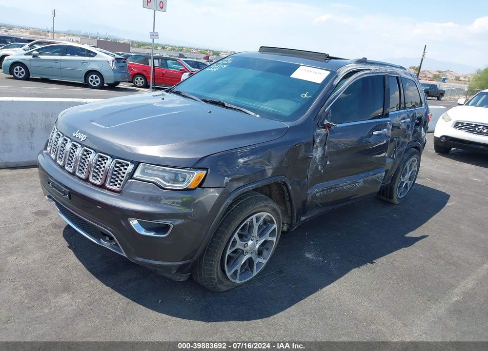 2019 JEEP GRAND CHEROKEE OVERLAND 4X2 VIN: 1C4RJECG8KC556147