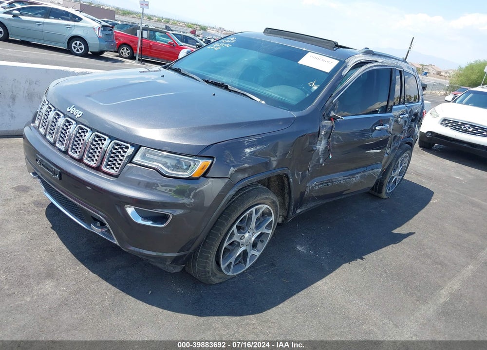 2019 JEEP GRAND CHEROKEE OVERLAND 4X2 VIN: 1C4RJECG8KC556147