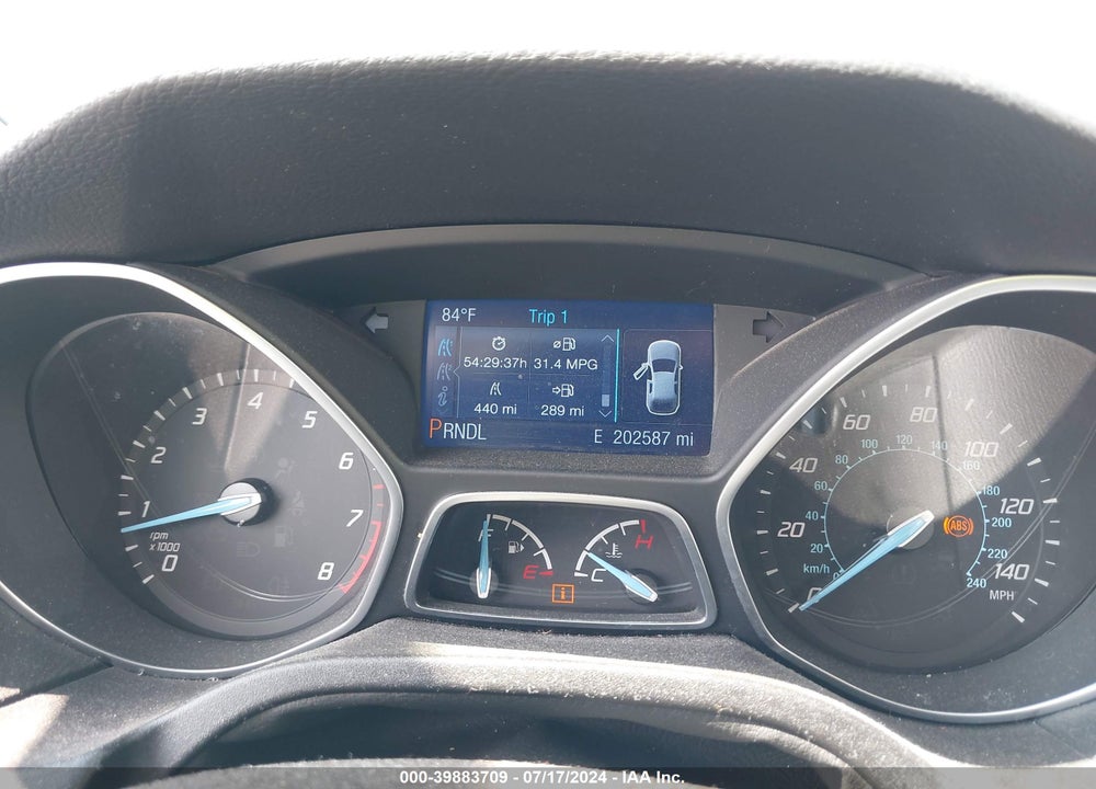 2014 FORD FOCUS SE VIN: 1FADP3F26EL217782