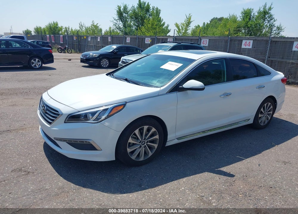 2017 HYUNDAI SONATA SPORT VIN: 5NPE34AF5HH585325