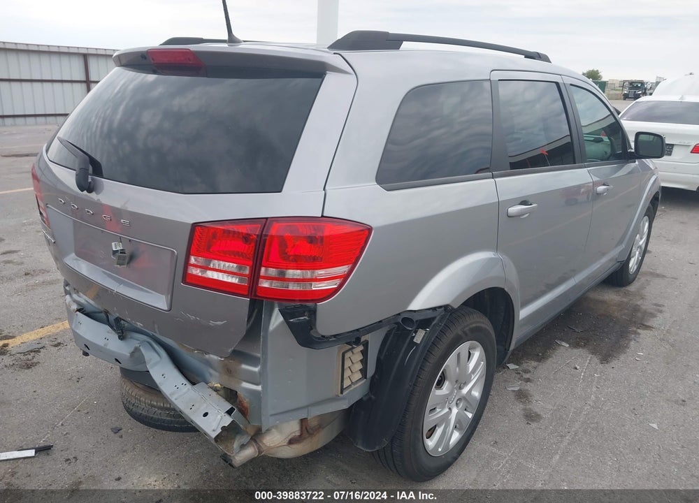 2019 DODGE JOURNEY SE VALUE PACKAGE VIN: 3C4PDCAB6KT797560