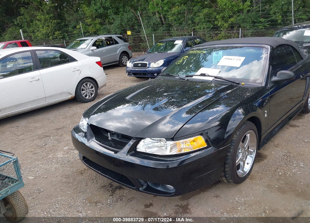 1999 FORD MUSTANG COBRA VIN: 1FAFP46V2XF200682