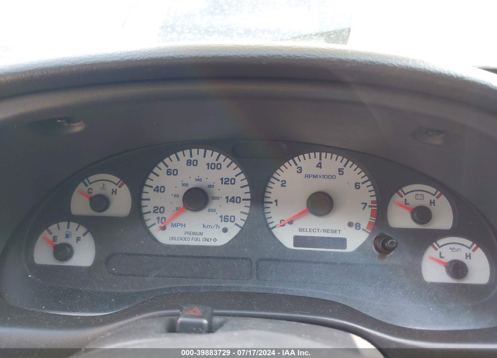 1999 FORD MUSTANG COBRA VIN: 1FAFP46V2XF200682