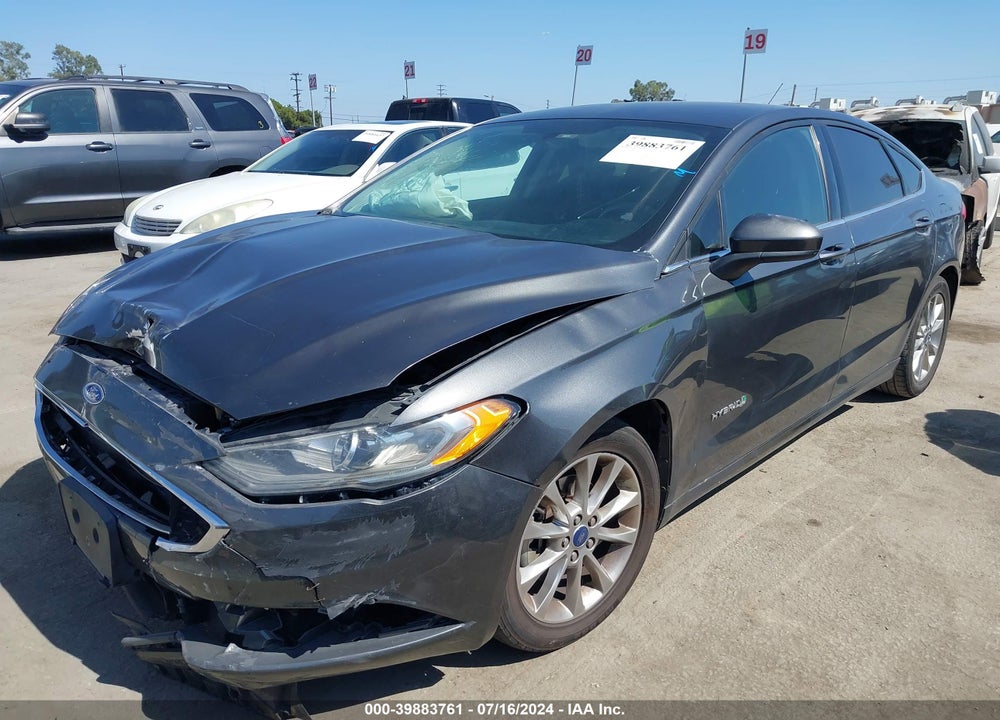 2017 FORD FUSION HYBRID SE VIN: 3FA6P0LU2HR368363