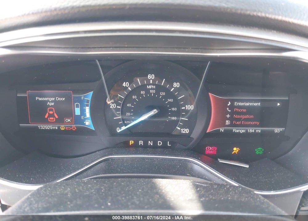 2017 FORD FUSION HYBRID SE VIN: 3FA6P0LU2HR368363