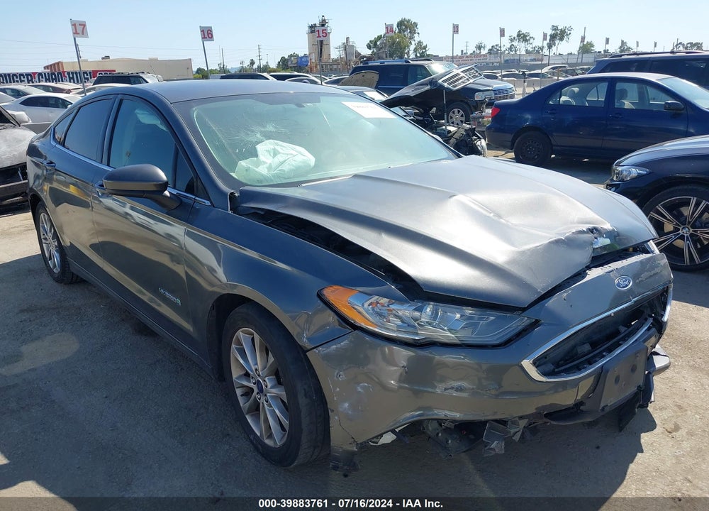 2017 FORD FUSION HYBRID SE VIN: 3FA6P0LU2HR368363