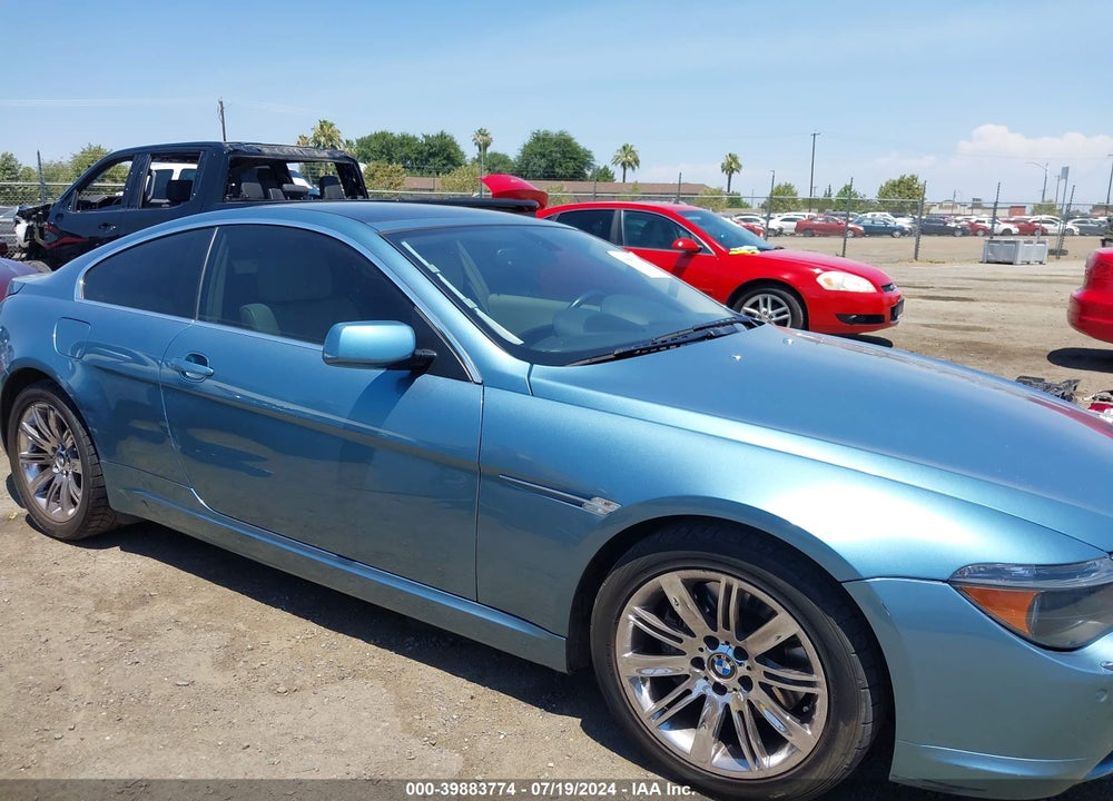 2006 BMW 650I VIN: WBAEH13446CR50563