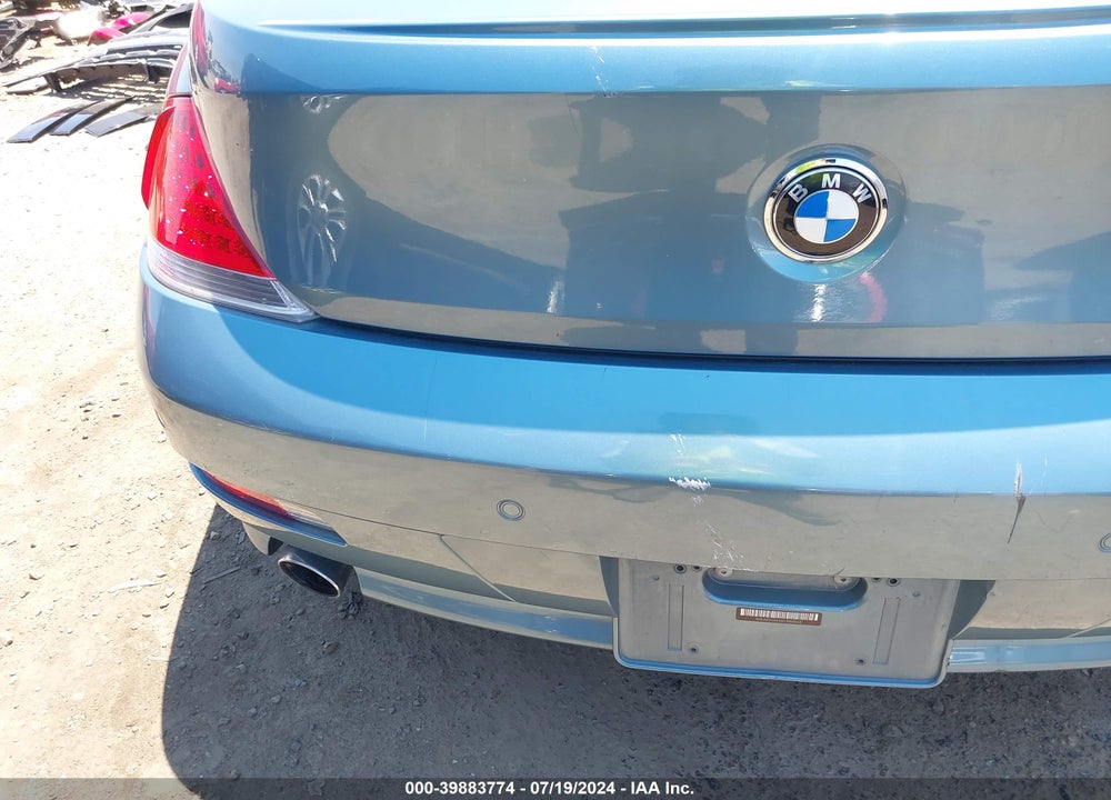 2006 BMW 650I VIN: WBAEH13446CR50563