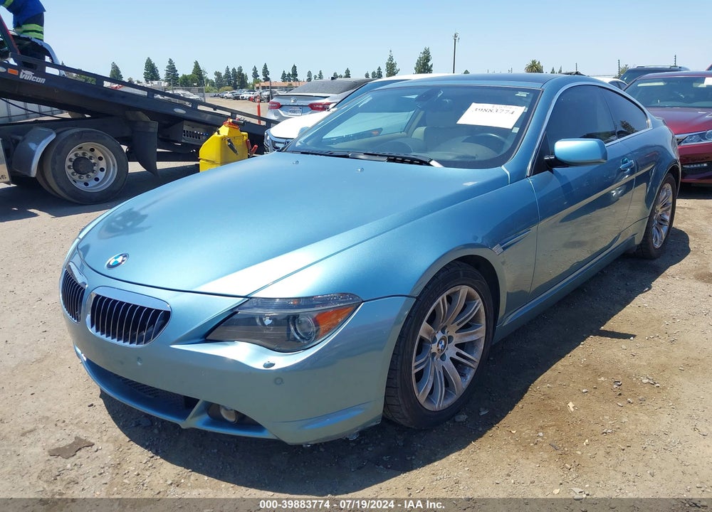 2006 BMW 650I VIN: WBAEH13446CR50563