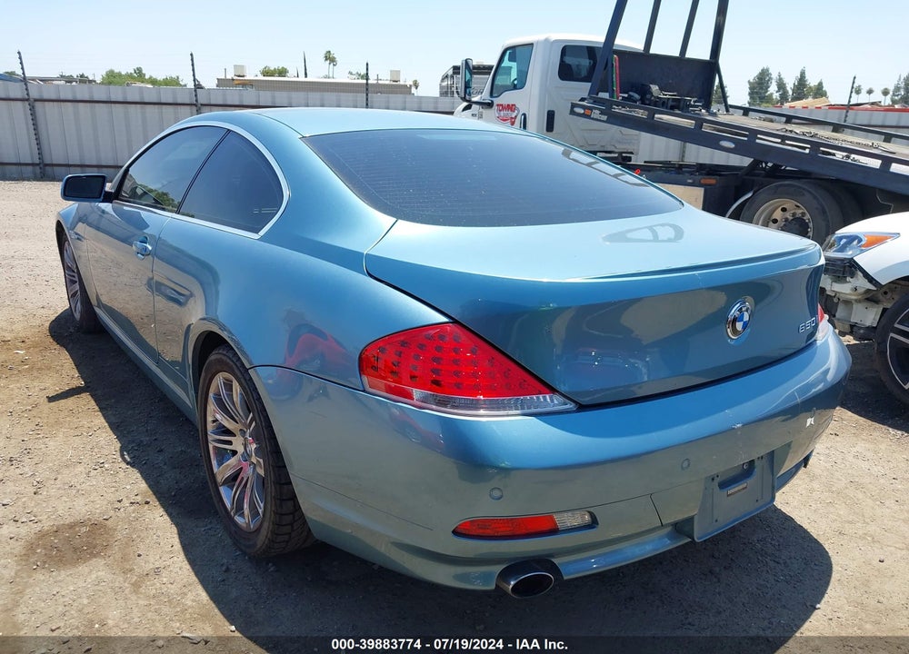 2006 BMW 650I VIN: WBAEH13446CR50563