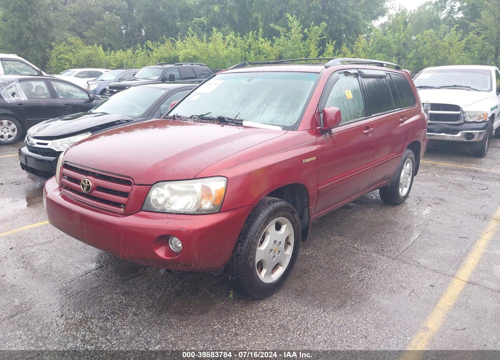 2005 TOYOTA HIGHLANDER LIMITED V6 VIN: JTEEP21A850069333