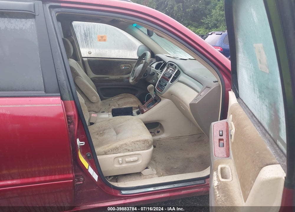 2005 TOYOTA HIGHLANDER LIMITED V6 VIN: JTEEP21A850069333