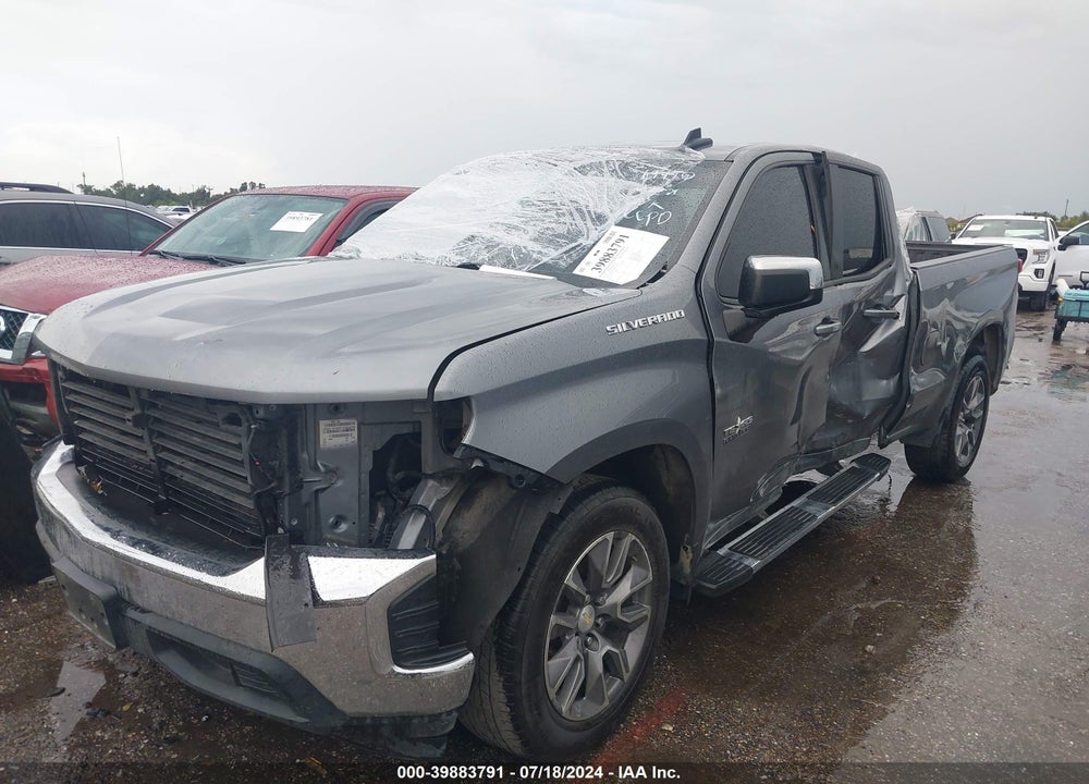 2020 CHEVROLET SILVERADO 1500 2WD DOUBLE CAB STANDARD BED LT VIN: 1GCRWCEK4LZ227581